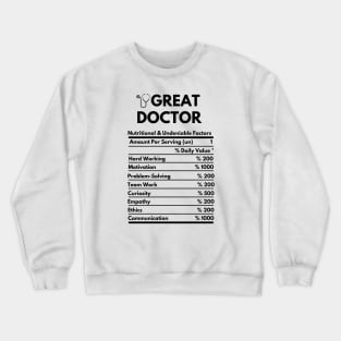 great doctor Crewneck Sweatshirt